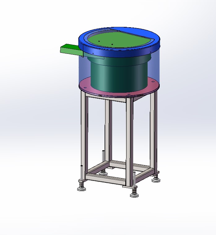 A4 圆盘振动隔音框架