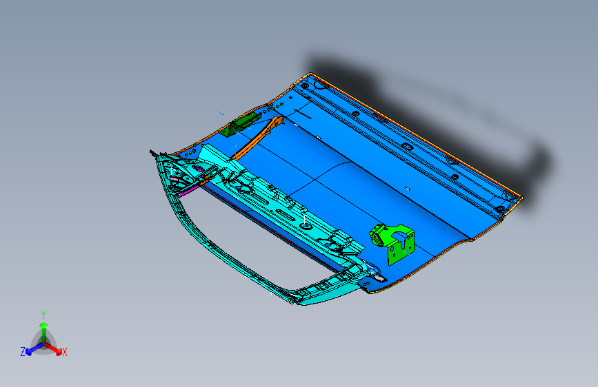 奥迪 -Q5-6101010-B01 左前门焊接总成