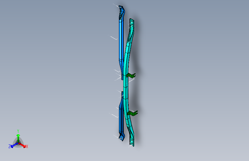 奥迪 -Q5-车身-8403003-B01 前轮罩上横梁总成装置