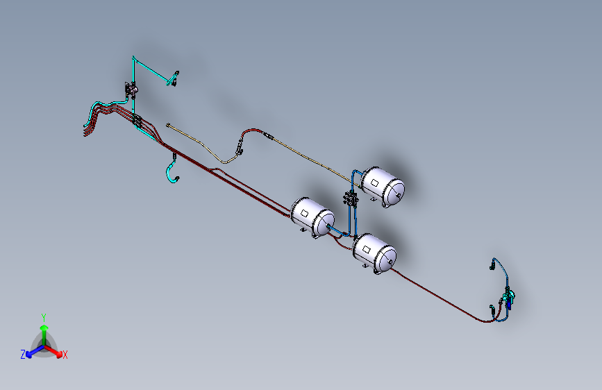 北汽-黑豹-4100-P1行车制动机构