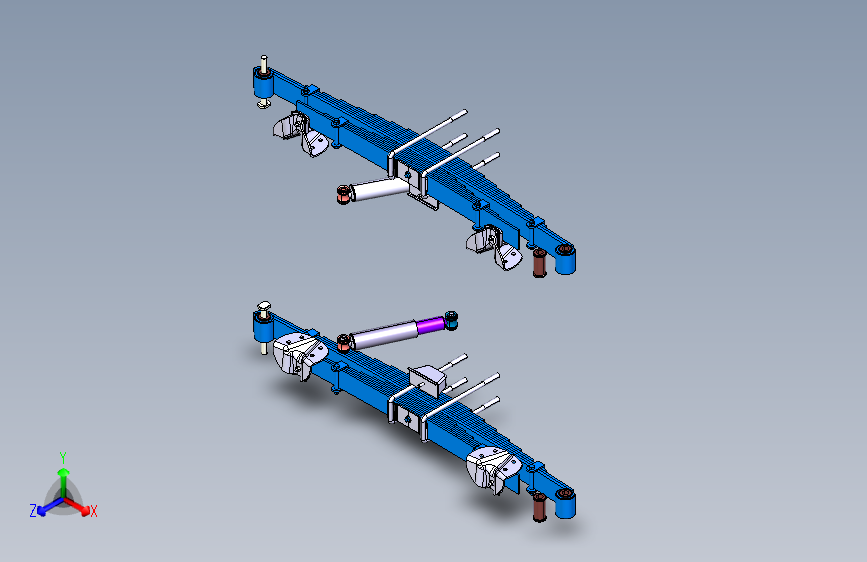 北汽-黑豹-2500-P1后悬架装置