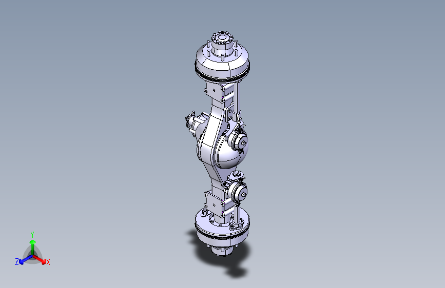 北汽-黑豹-1500-P1后桥总成