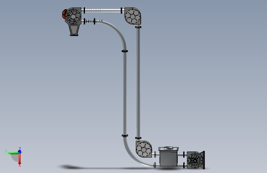 DN100圆管链输送机--1530461-150
