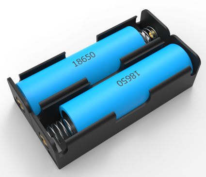 18650系列(1-4细胞)(粉色,蓝色,绿色)