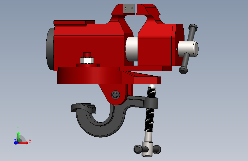 夹具台迷你台虎钳