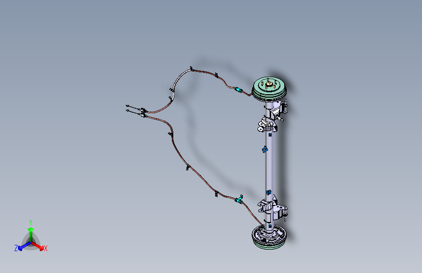 北汽-威旺M30S-3300_后轴总成