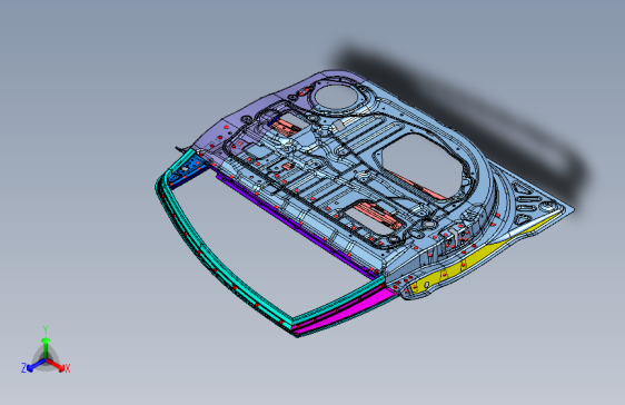 北汽-威旺M30S-车身-FR Door