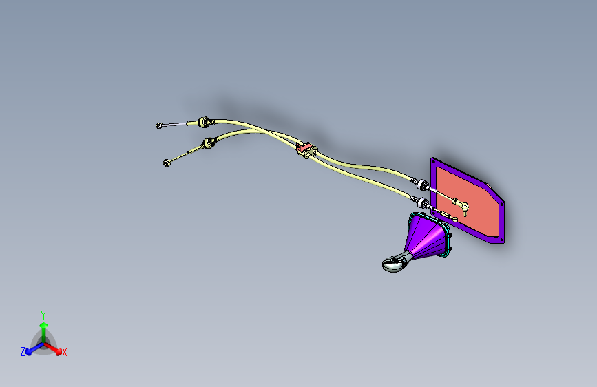 北汽-威旺M30S-1703_变速操纵装置
