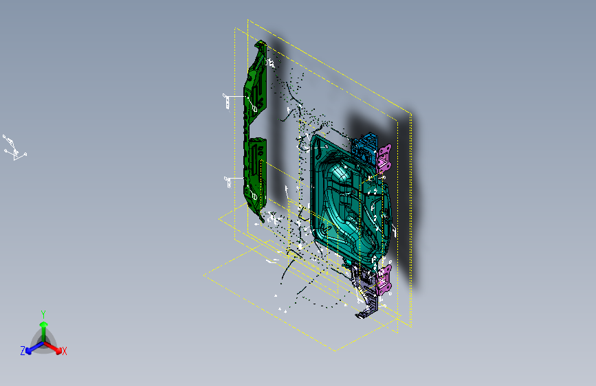 奔驰-A200-地板-FLOOR