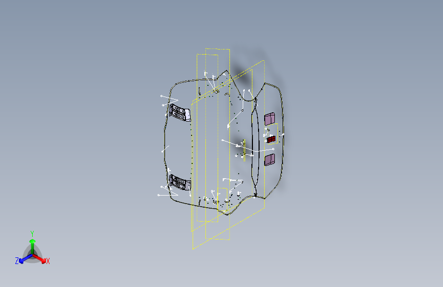 奔驰-A200-后背门-TAIL DOOR