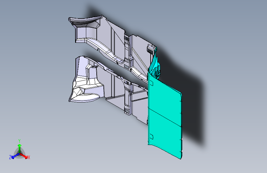 奔驰-Smart-BM-51090000-L01地毯总成