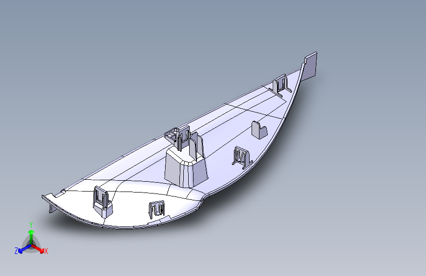 奔驰-Smart-BM-53060810-L01 仪表板侧端盖板总成(左)