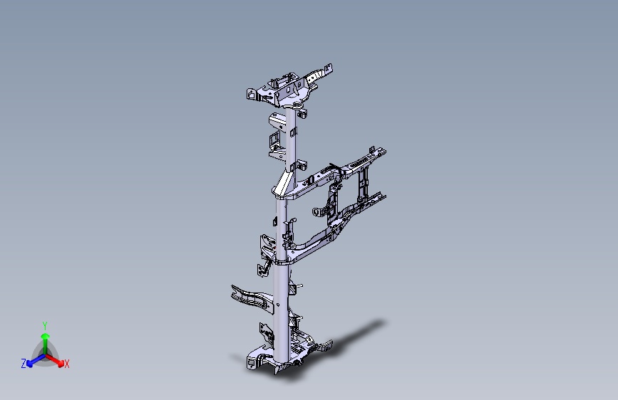 奔驰-Smart-BM-53060900-L01 仪表板管梁总成