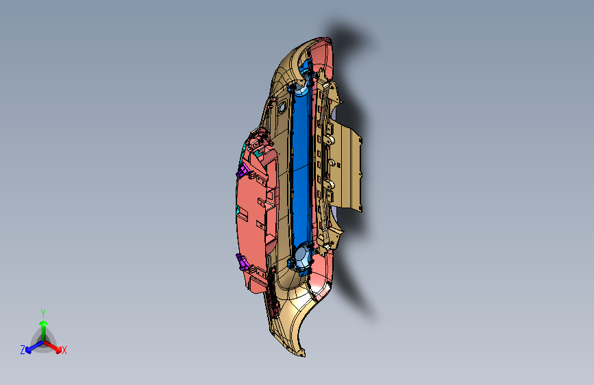 奔驰-Smart-BM-28030000-L01 前保险杠总成