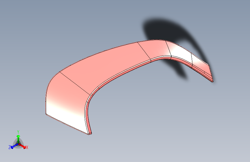 奔驰-Smart-BM-55060300-L01 扰流板总成