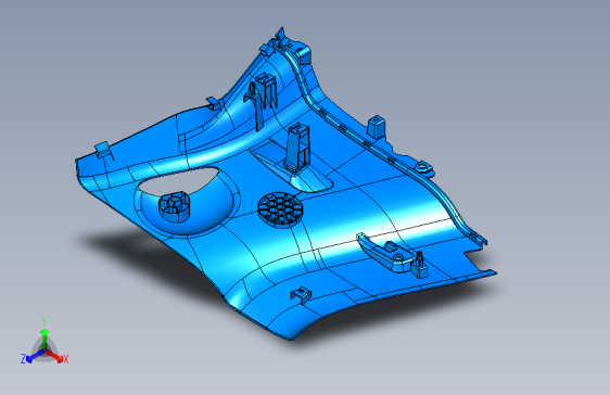 奔驰-Smart-BM-54020600-L01   后侧围上护板总成（右）