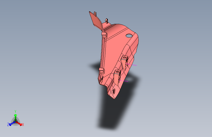 奔驰-Smart-BM-54020800-L01   后侧围下护板前段总成（右）