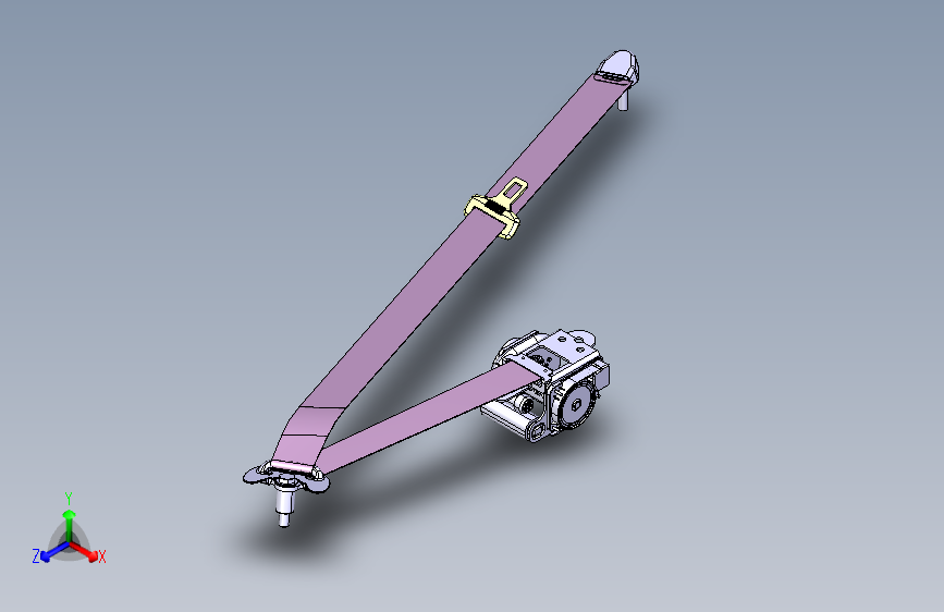 奔驰-Smart-BM-58110100-L01  前排卷收器总成（左）