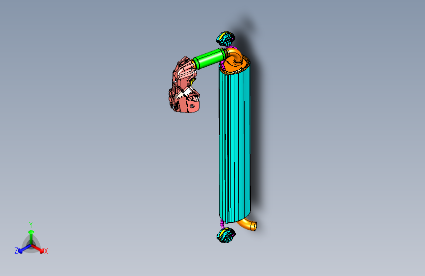 奔驰-Smart-1200-排气系装置