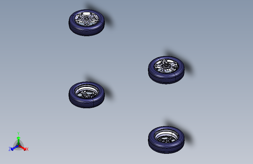 奔驰-Smart-3100-车轮及轮毂装置