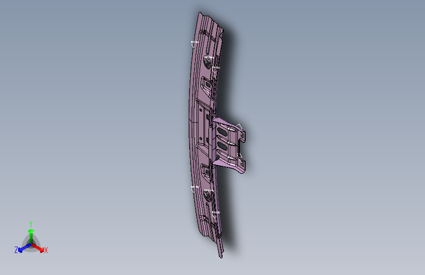 广汽-长丰-欧库曼-车身-顶盖前横梁