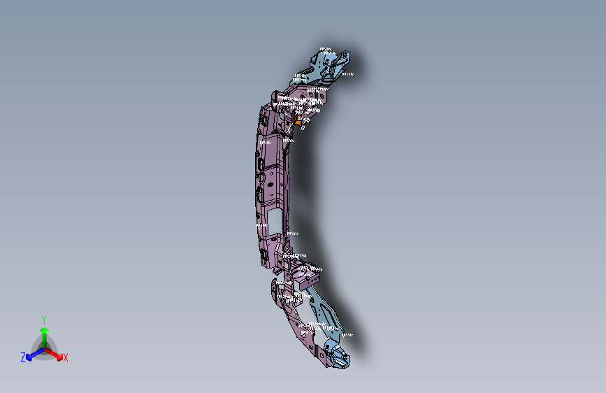 广汽-长丰-欧库曼-车身-水箱上横梁