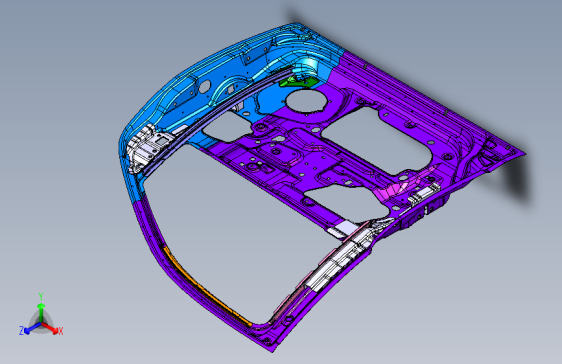 雪佛兰-crolorado库罗德-车身-6100 (front door)