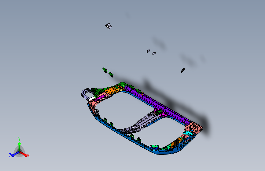 雪佛兰-crolorado库罗德-车身-5400 (side wall)