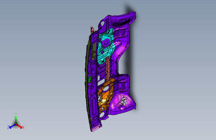 雪佛兰-crolorado库罗德-车身-5300 (front wall)