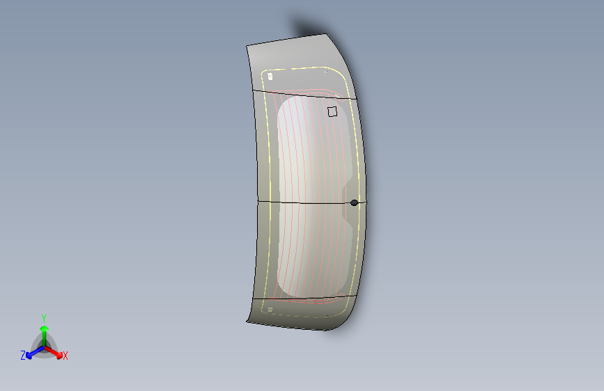 野马-B10-FNA6303001（后背门玻璃装置）