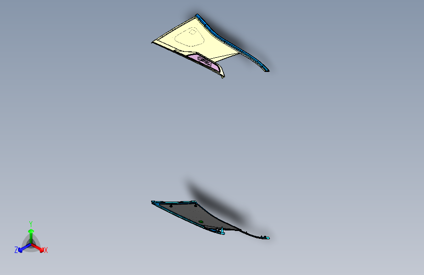 野马-B10-FNA5403001(侧围玻璃装置)