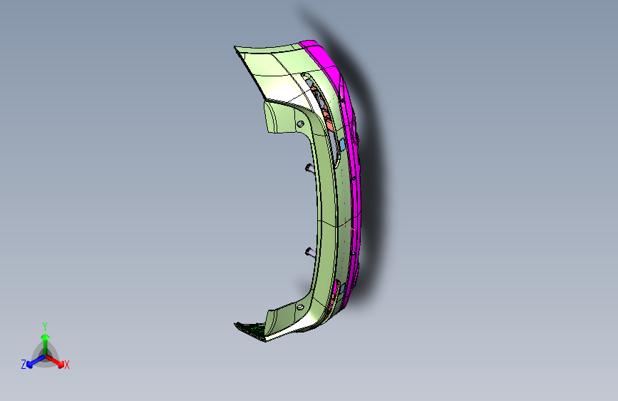 奥迪 -Q5-2804001 后保险杠总成装置