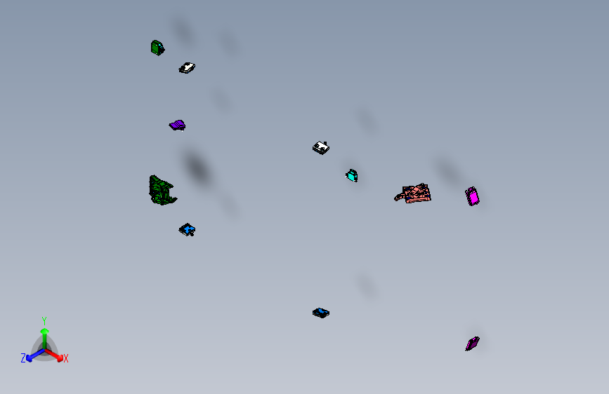 奥迪 -Q5-3600001 车身控制装置 3D