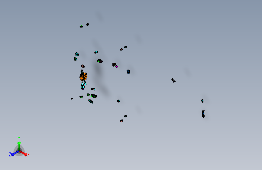 奥迪 -Q5-3700001 电气设备 3D