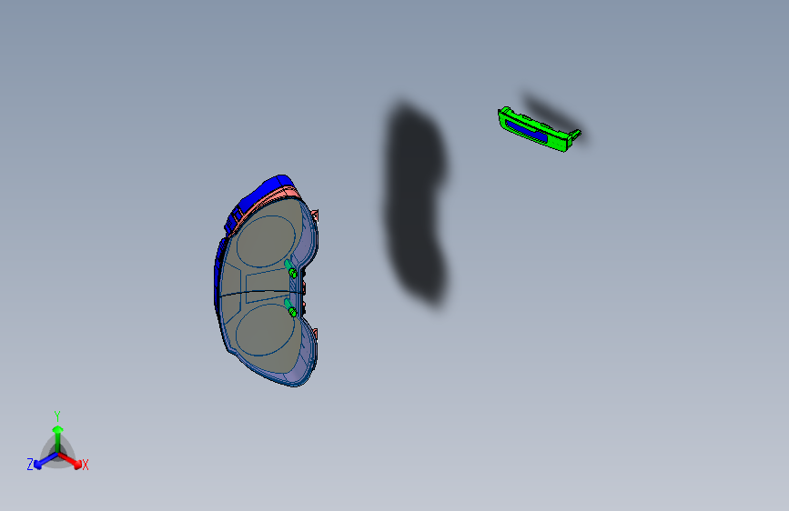 奥迪 -Q5-3820001 组合仪表装置 3D