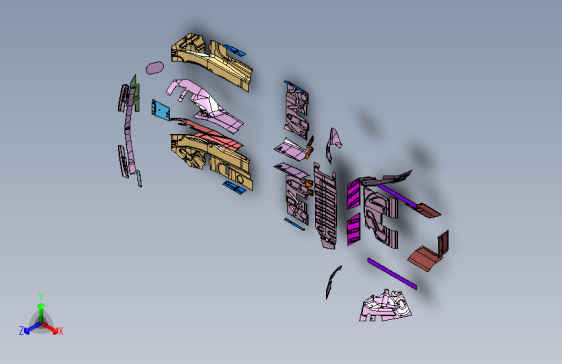 奥迪 -Q5-5110001 阻尼板装置