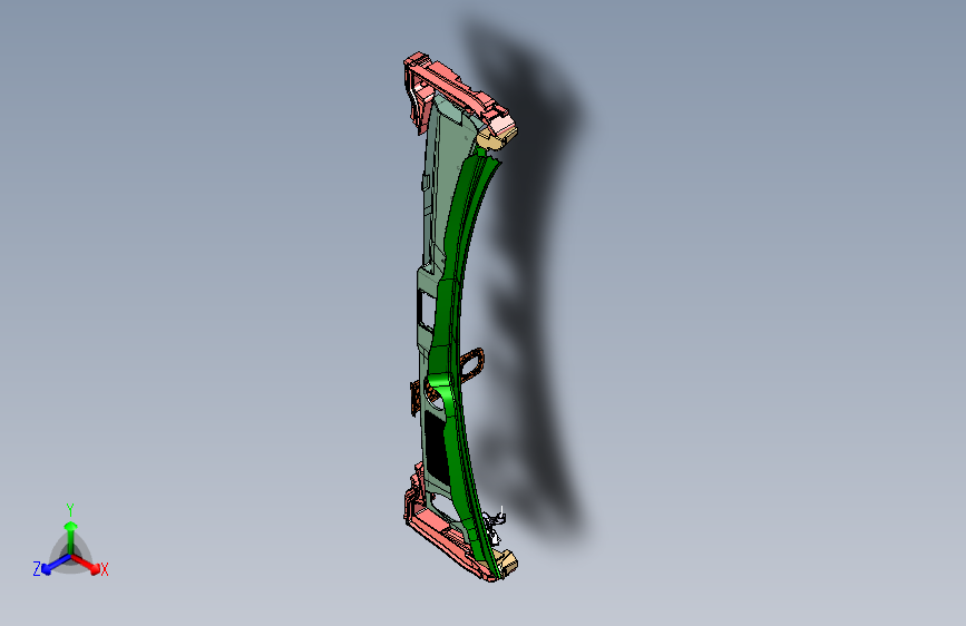 奥迪 -Q5-5304001 前围上部通风盖板总成装置