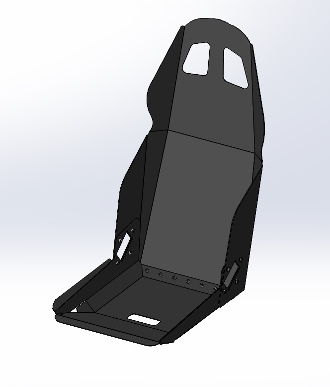FIA 5点式安全带赛车座椅