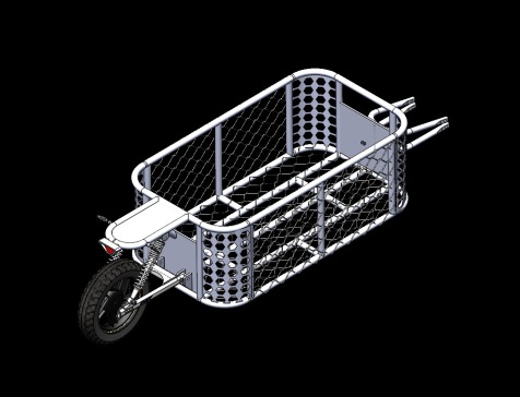 用于摩托车拖车