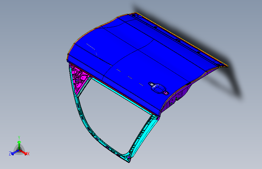 奥迪 -Q5-6101020-B01 右前门焊接总成