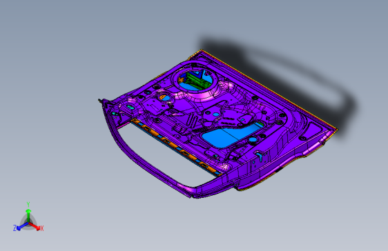 奥迪 -Q5-6101010-B01 左前门焊接总成