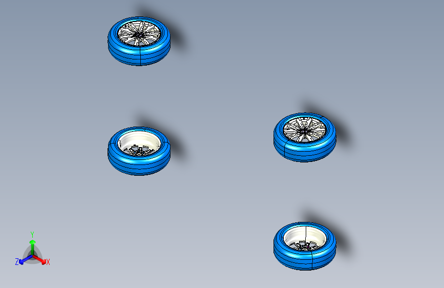 奥迪 -Q5-底盘-3100010 车轮装置 3D