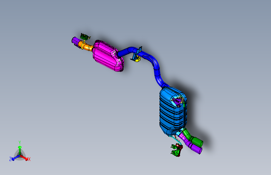 奥迪 -Q5-动力-30 Exhaust Cold End