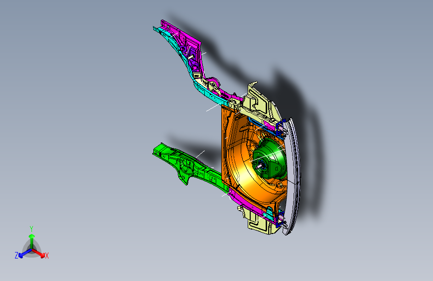 奥迪-A6L-车身-010110 - Rear Floor