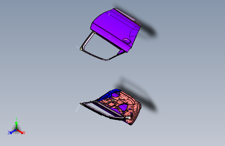奥迪-A6L-开闭件-010302 - Rear Door