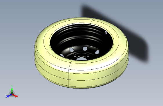 北汽 E150 -3D 备胎架装置
