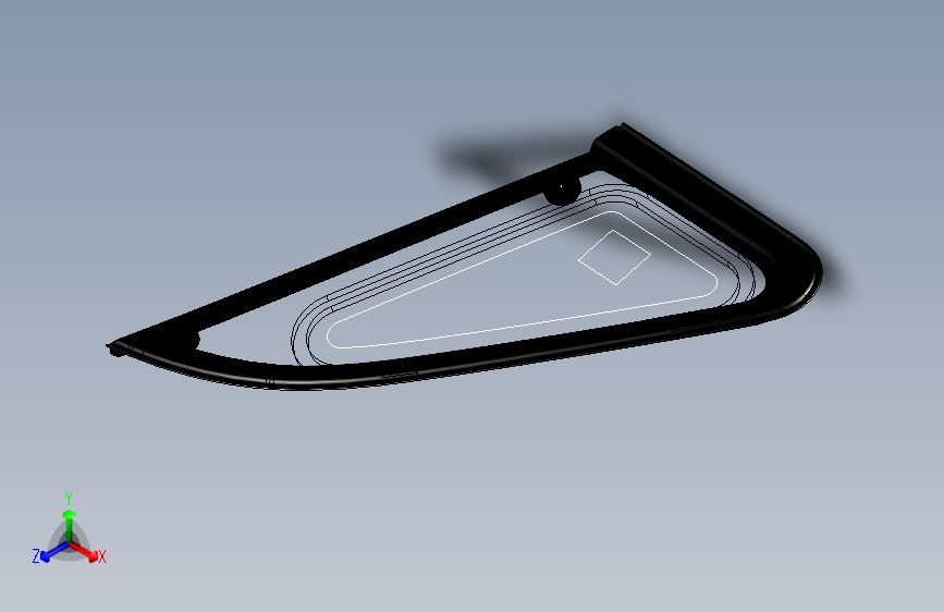 北汽 E150 -侧窗玻璃总成装置