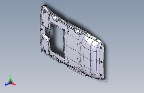 北汽 E150 -顶蓬总成装置（带天窗）