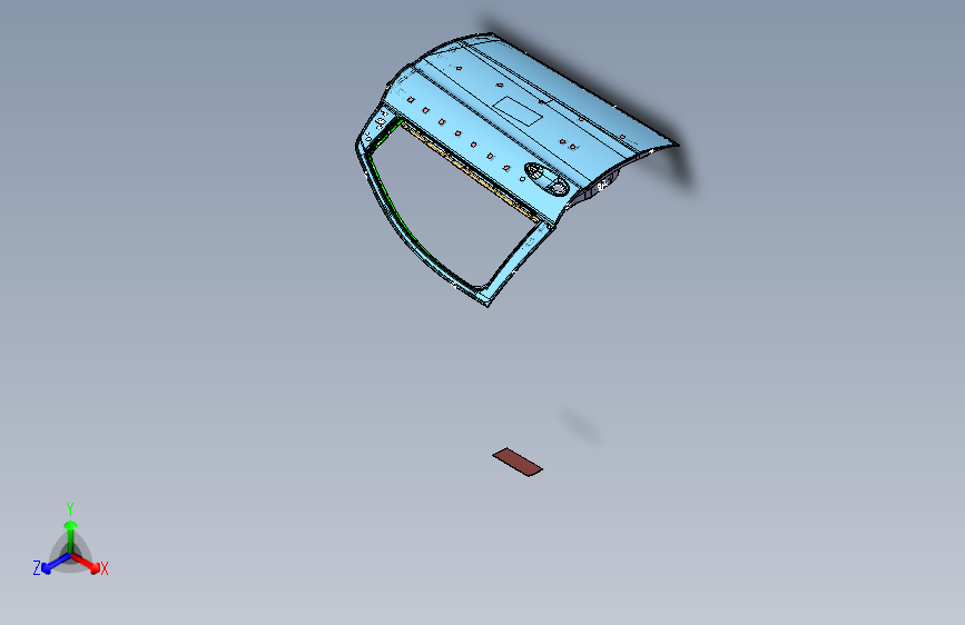 北汽 E150 -前门钣金装置