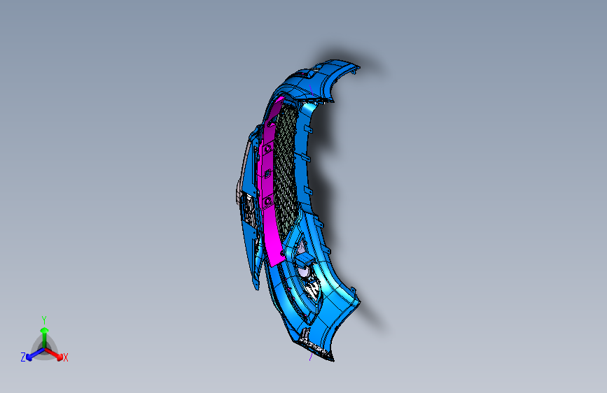 北汽 E150 -前保险杠总成装置